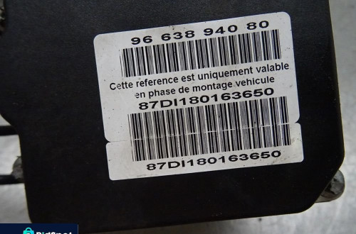 PEUGEOT 407 SW KOMBI 2.0HDI POMPA ABS 9663894080