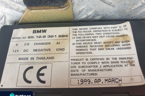 bmw e39 e46 zmieniarka plyt cd sidi 8364931 8361584