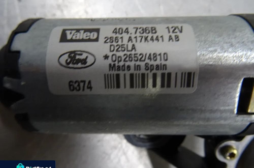 FORD FIESTA MK6 02-05 1.3B SILNICZEK WYCIERACZKI TYŁ TYLNEJ 2S61A17K441AB