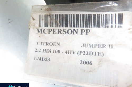 MCPERSON PRAWY PRZEDNI CITROEN JUMPER II 2.2 HDi