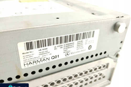 RADIO NAWIGACJIA MERCEDES C W205 (2015-2018) A2059008430 NTG5 HARMAN