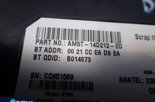 MODUŁ BLUETOOTH FORD B-MAX FIESTA FOCUS MK3 AM5T-14D212-ED RADOM