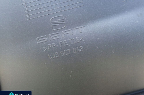 TAPICERKA BOCZEK LEWY TYŁ SEAT IBIZA 6J 6J3 IV 3D