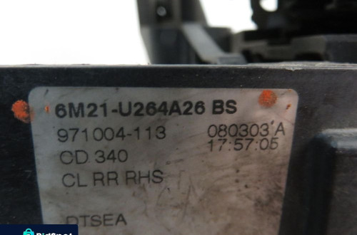 KLAMKA PRAWA TYLNA FORD S-MAX I 6M21U264A26BS F3 Panther Black (metallic)