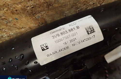 HAK HOLOWNICZY SKODA SUPERB III 3 KOMBI 3V9803881B