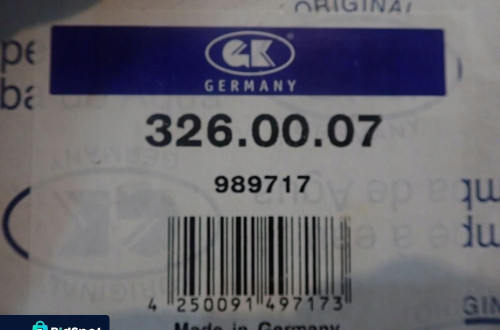 Pompa wody CHRYSLER DODGE 989717