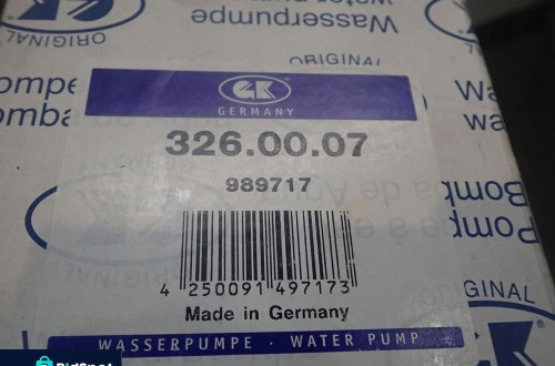 Pompa wody CHRYSLER DODGE 989717