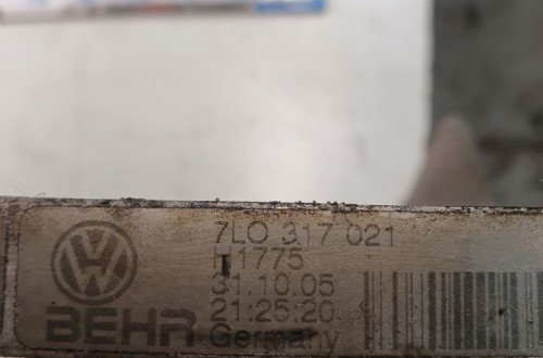 CHŁODNICA OLEJU SKRZYNI AUDI Q7 4L 7L0317021