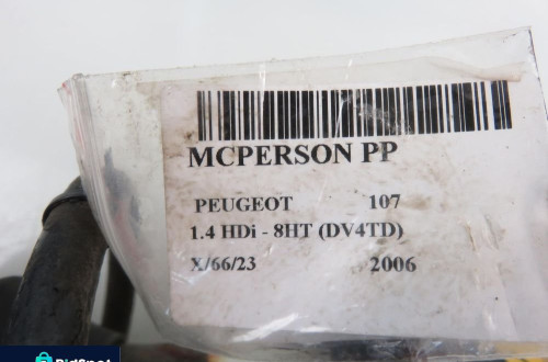 MCPERSON PRAWY PRZEDNI PEUGEOT 107 1.4 HDi