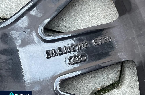 FELGA ALUFELGA 21 AUDI A7 S7 RS7 JAK NOWA ET30 8.5J 4K8601025Q 4K8601025R SPRAWDZONA! POJEDYNKA