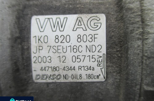 Pompa sprężarka klimatyzacji VW Audi Skoda Seat 1K0820803F