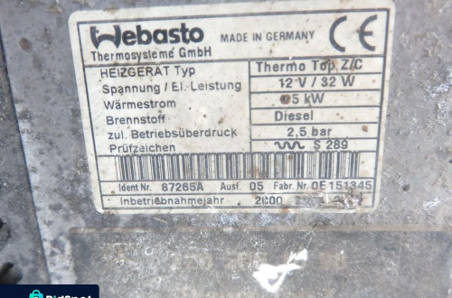 WEBASTO MERCEDES W220 THERMOTOPZ/C 87265a 92255b