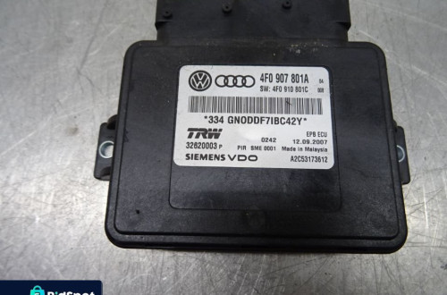 AUDI A6 C6 04-07 2.8 V6 SEDAN MODUŁ STEROWNIK HAMULCA RĘCZNEGO 4F0907801A / 4F0910801C