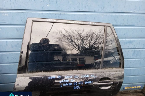 MITSUBISHI LANCER 00-07 DRZWI TYLNE LEWE LUB PRAWE SZYBA ZAMEK PODNOSNIK