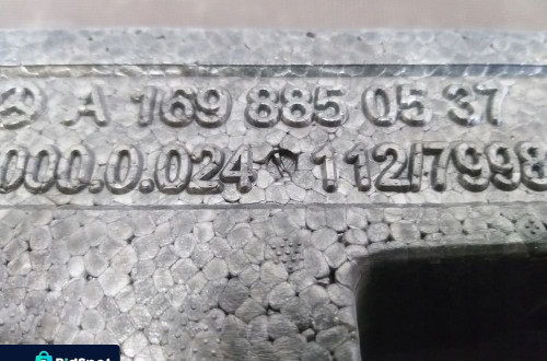 BELKA ZDERZAKA ABSORBER PRZÓD A KLASA W169