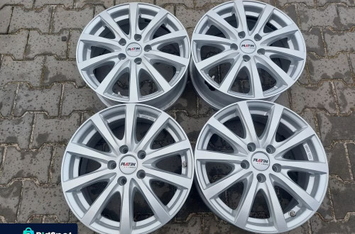 PEUGEOT CITROEN FELGI ALUMINIOWE R16 6.5J ET50 5X108 PROSTE SPAWDZONE !
