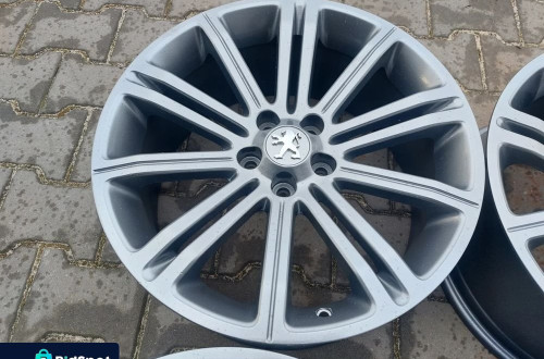 PEUGEOT RCZ 308 508 FELGI ALUMINIOWE R18 8J ET27 5X108 ORYGINAŁ! SPRAWDZONE JAK NOWE !