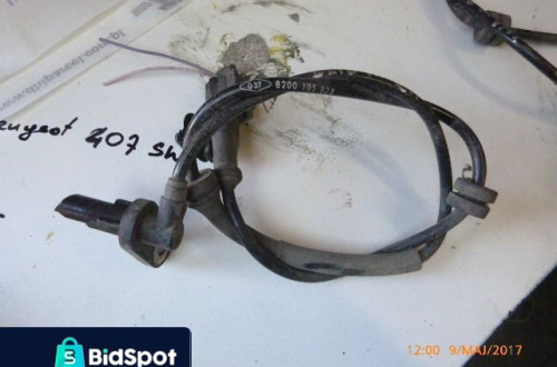 RENAULT CLIO III CZUJNIK ABS TYL LEWY 8200195830