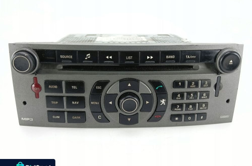 RADIO NAWIGACJA GPS PEUGEOT 407 (2004-2008) 96601833YW RT3 N3