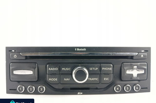 RADIO NAWIGACJA GPS CITROEN C5 III X7 LIFT (2010-2012) 96751717ZD RNEG