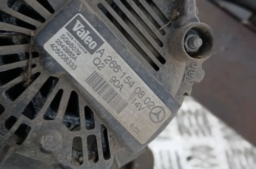 mercedes w169 a-klasa 1.5b alternator a2661540802 90a