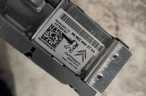 PEUGEOT 207 CC 09r RADIOODTWARZACZ CD - 96662669XT04