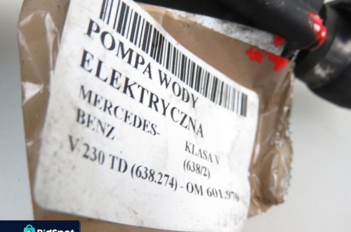 POMPA WODY ELEKTRYCZNA MERCEDES V 638 0392020026