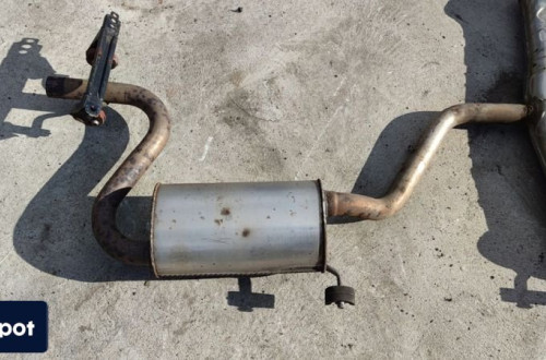 TŁUMIK WYDECH AUDI A3 8P VW SEAT SKODA 1K6253611AL
