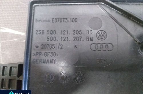 WENTYLATOR CHŁODNICY VW GOLF VII 7 5G0121455BE 5G0121205BD