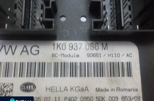 VOLKSWAGEN GOLF VI MODUŁ BCM 1K0937086M