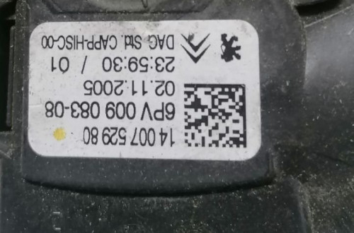 PEUGEOT 807 POTENCJOMETR GAZU 1400752980
