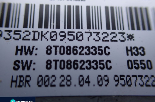 A4 B8 MODUŁ STEROWNIK BLUETOOTH 8T0862335C A5 Q5 RADOM