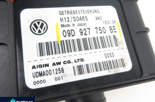 STEROWNIK SKRZYNI TOUAREG 2.5 R5 TDI 09D927750BE