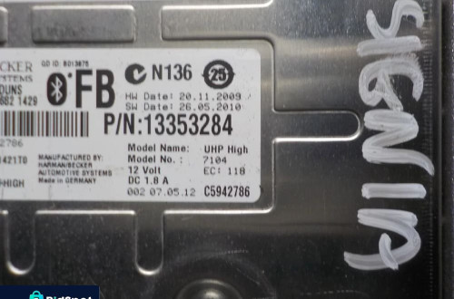 OPEL INSIGNIA STEROWNIK MODUŁ BLUETOOTH 13353284
