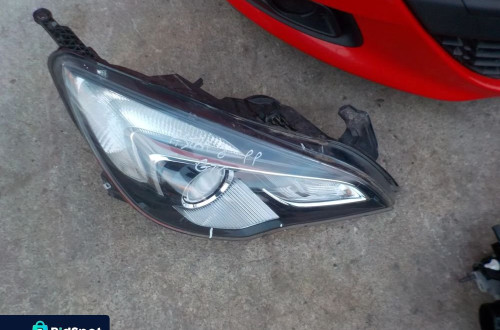 OPEL ASTRA J IV GTC PRZÓD MASKA ZDERZAK LAMPY BŁOTNIKI