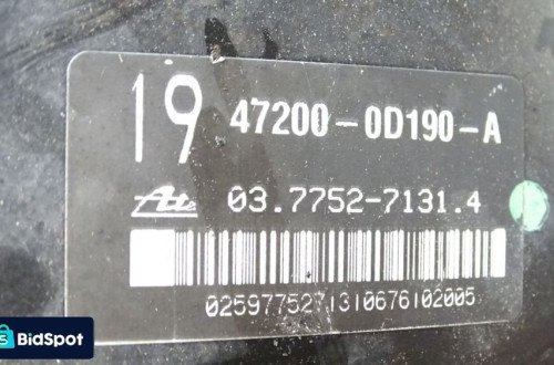 SERWO POMPA HAMULCOWA TOYOTA YARIS II P9 1.0 47200-0D190-A