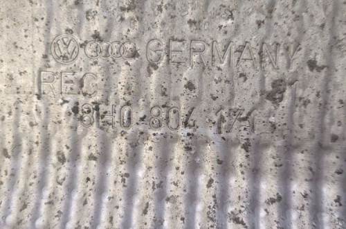 OSŁONA TERMICZNA WYDECHU AUDI A4 B6 B7 8H0804171