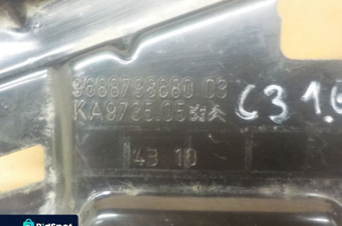 CITROEN C3 PICASSO PODSTAWA AKUMULATORA 9688798680