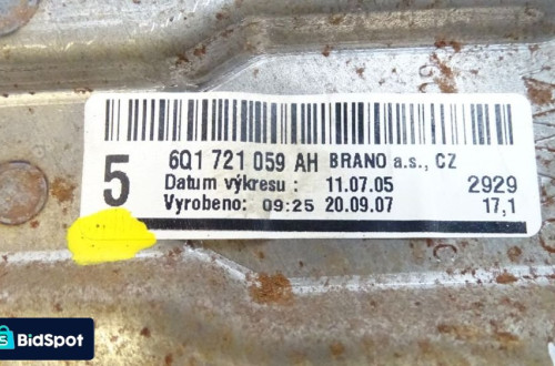 PEDAŁ SPRZĘGŁA SKODA FABIA II 1.6 6Q1721059AH