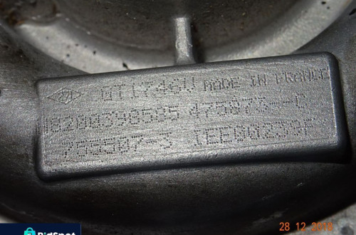 TURBOSPRĘŻARKA RENAULT MEGANE II SCENIC II 1.9 DCI 130KM 8200398585