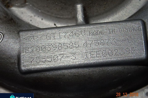 TURBOSPRĘŻARKA RENAULT MEGANE II SCENIC II 1.9 DCI 130KM 8200398585
