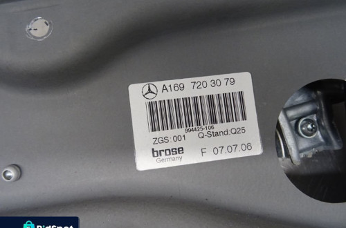 MERCEDES W245 05-08 2.0 CDI MECHANIZM PODNOŚNIK SZYBY PRAWY PRZÓD PRAWY LEWY TYŁ