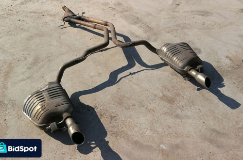 TŁUMIK WYDECH AUDI A6 C6 LIFT 2.7 3.0 TDI