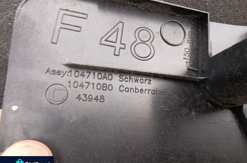 bmw x2 f39 f48 nakladka slupka przod lewa dolna 7492597