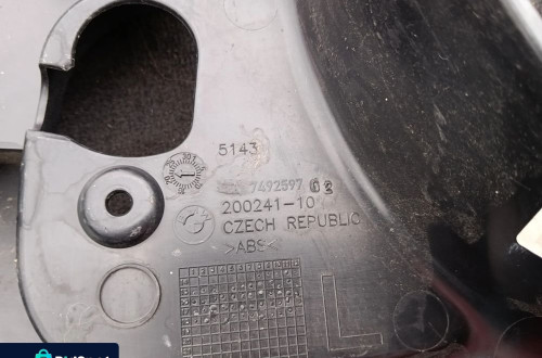 bmw x2 f39 f48 nakladka slupka przod lewa dolna 7492597