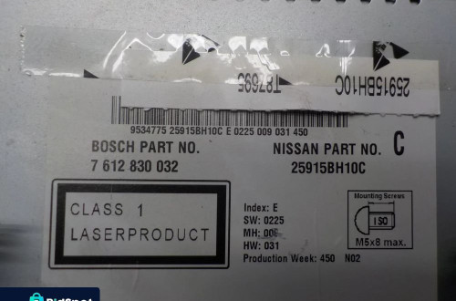 NISSAN JUKE NAWIGACJA RADIO 25915BH10C