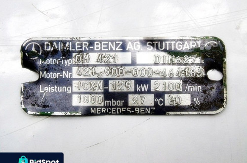 Dzwigienki Mercedes Om 421 O303 Ng 10964Ccm