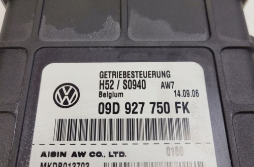 STEROWNIK SKRZYNI BIEGÓW AUDI Q7 3.0 09D927750FK