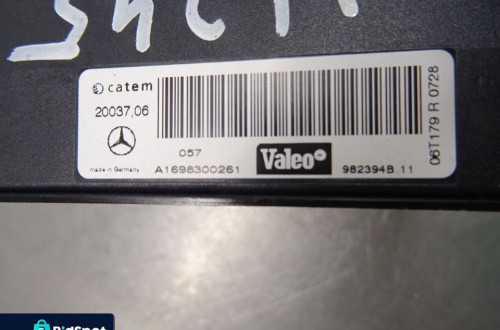 MERCEDES W245 05-08 2.0 CDI NAGRZEWNICA ELEKTRYCZNA A1698300261