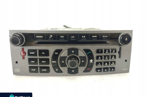 RADIO NAWIGACJA GPS PEUGEOT 407 (2004-2008) 96559850YW RT3 N2